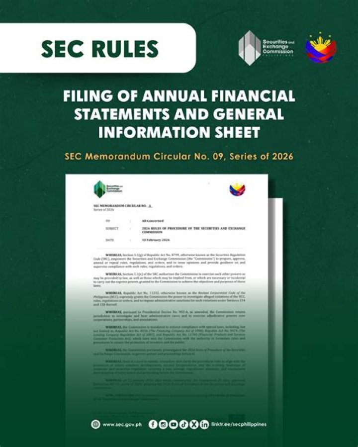 Are annual reports filed with the SEC?