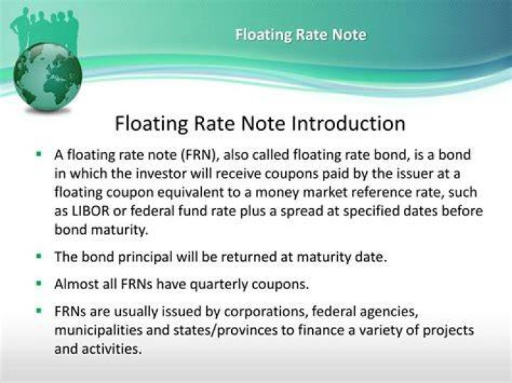 Are floating rate notes affected by LIBOR?