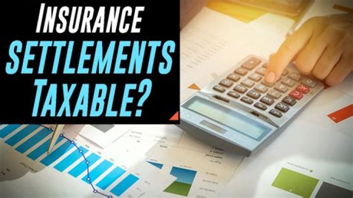 Are health insurance settlements taxable?