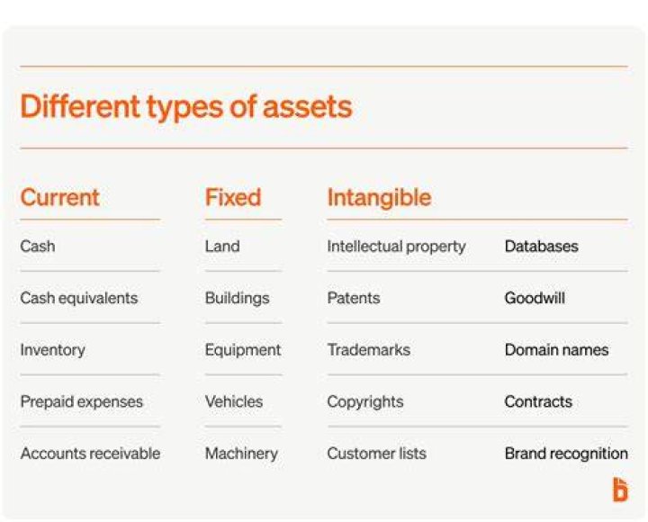 Are intangible assets on financial statements?