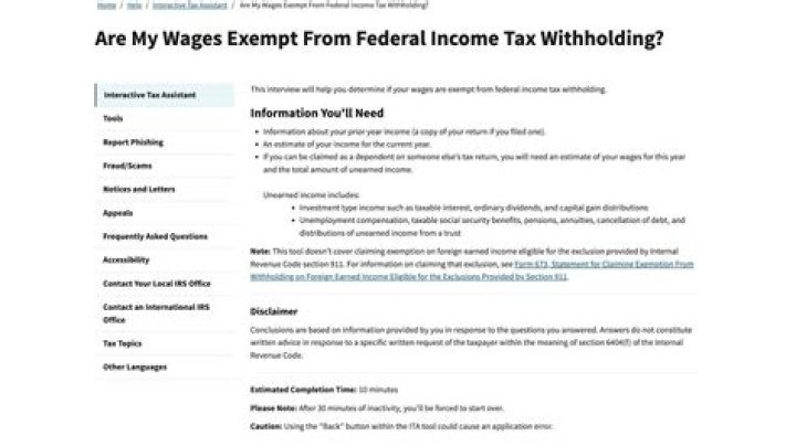 Are pastors exempt from federal income tax?