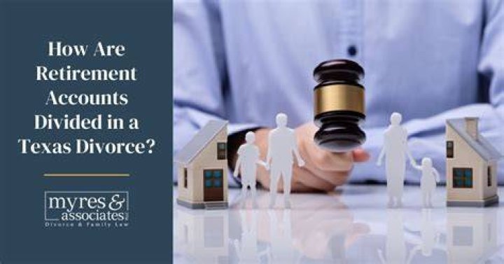 Are retirement accounts subject to divorce?
