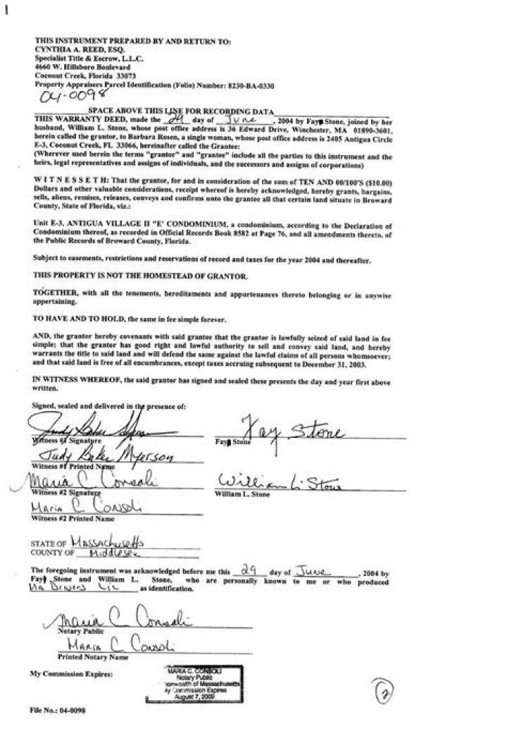 Are Title Policies recorded?
