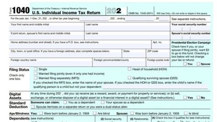 Are welfare benefits reported on Form 1040?