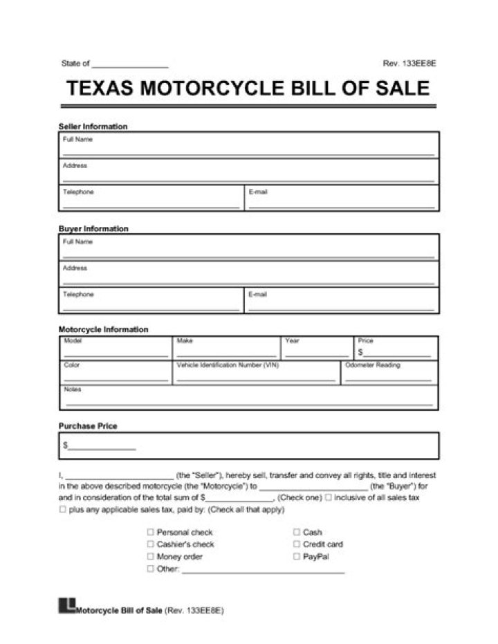 Are you required to have insurance on a motorcycle in Texas?