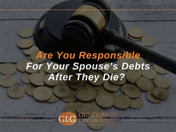 Are you responsible for your spouses debts?