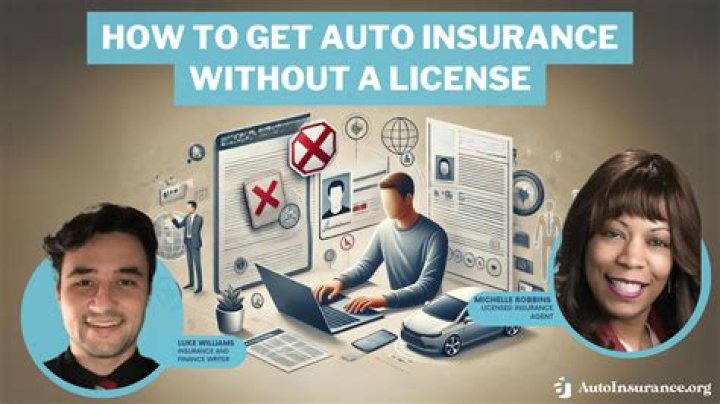 Can a car be insured without a license?