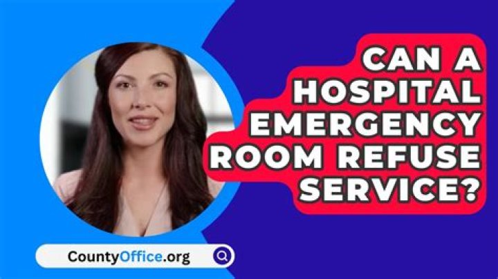 Can a hospital refuse to treat you if you have no insurance?