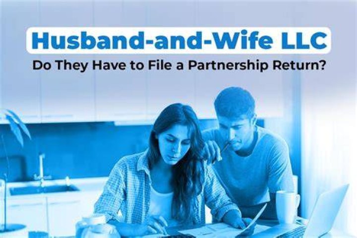 Can a husband and wife LLC file as a partnership?