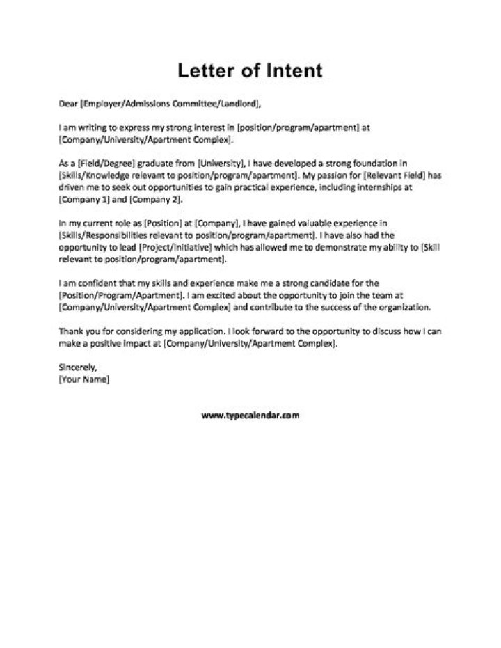 Can a letter of intent be considered a contract?