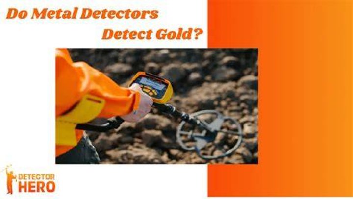 Can a metal detector tell the difference between gold and other metals?