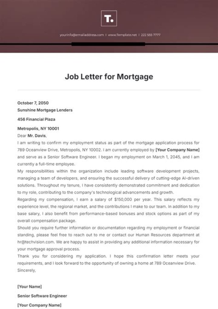 Can a mortgage company call your work?