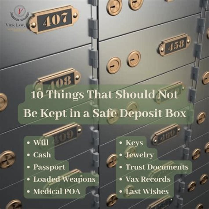 Can a spouse access a safe deposit box?