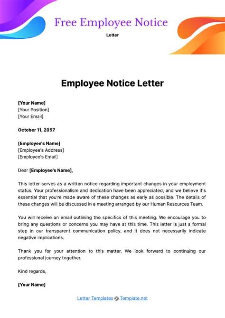 Can an employer let you go after you give notice?