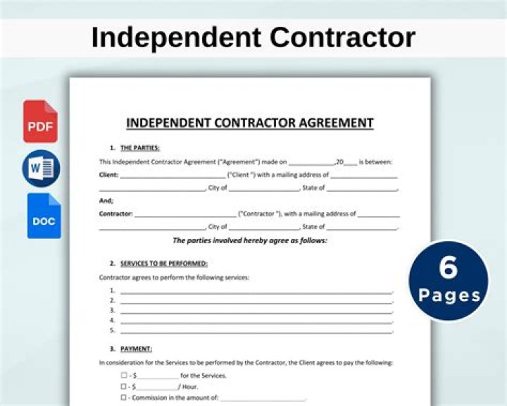 Can an independent contractor be disciplined?