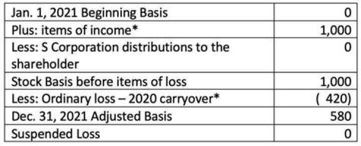 Can an S corp shareholder have outside basis?