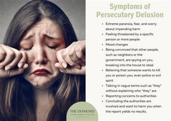 Can anxiety cause persecutory delusions?