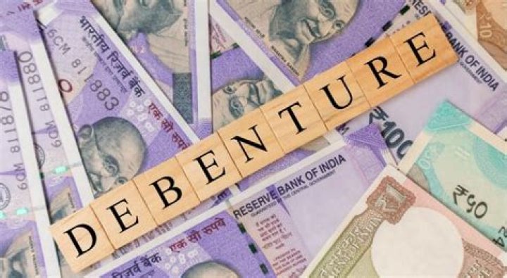 Can debenture issued for cash?