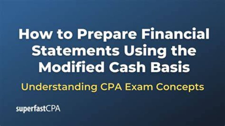 Can financial statements be cash basis?