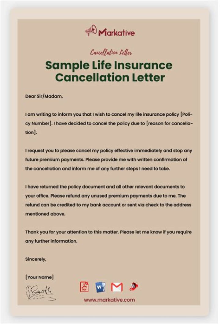 Can I cancel a life insurance policy someone has on me?