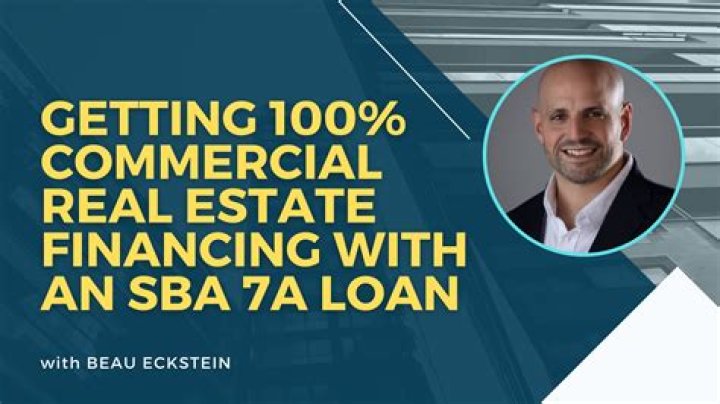 Can I get 100 percent financing on SBA loans for business?