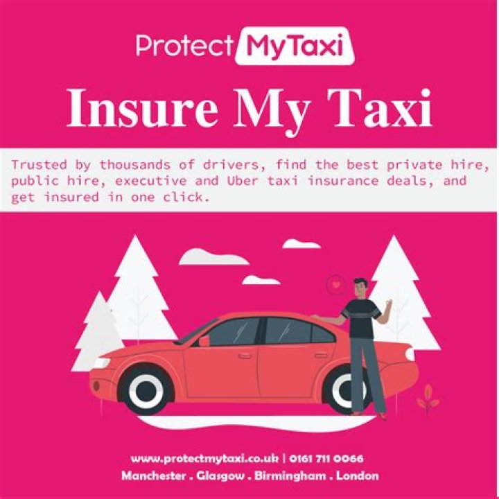Can I insure my taxi for personal use?