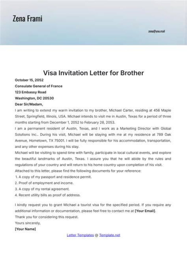 Can I invite my brother to Canada?