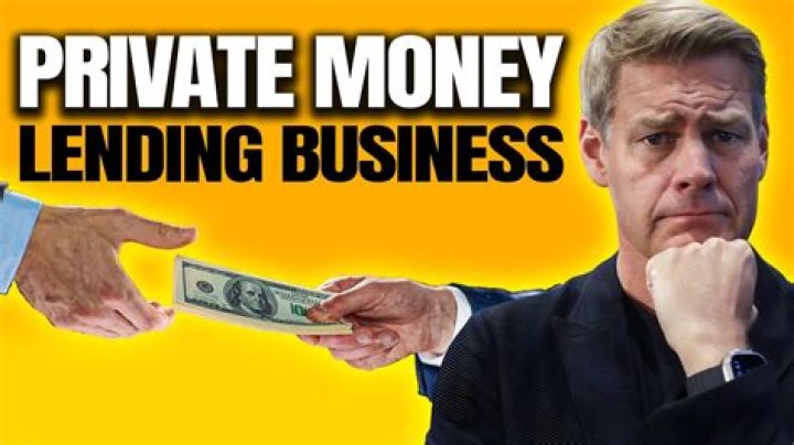 Can I lend money privately?