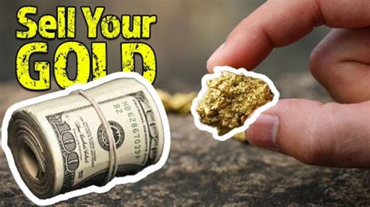 Can I sell gold in bank?