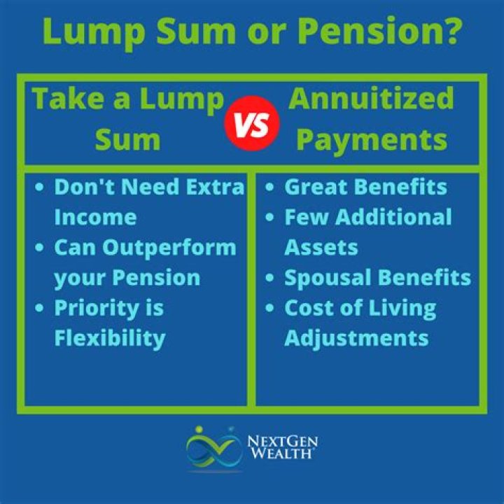 Can I take a small lump sum from my pension?