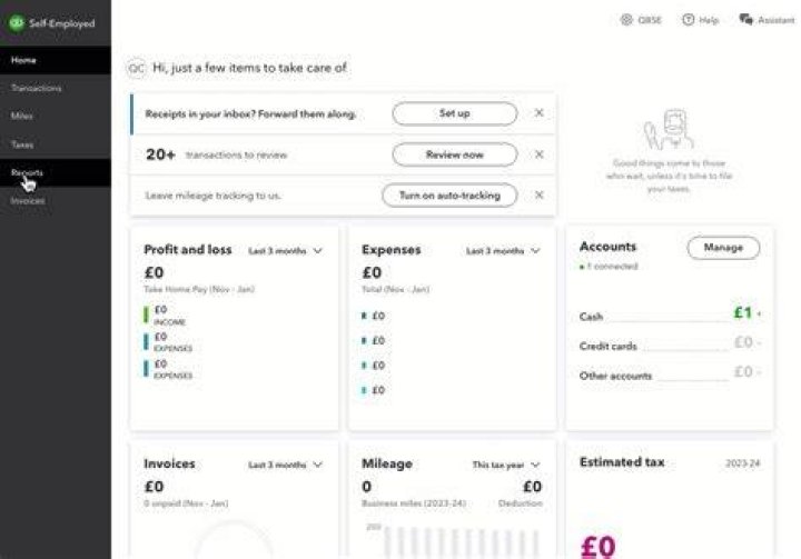 Can I use QuickBooks self employed for personal?