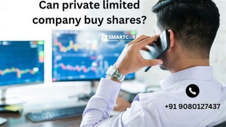 Can private company shares be listed?