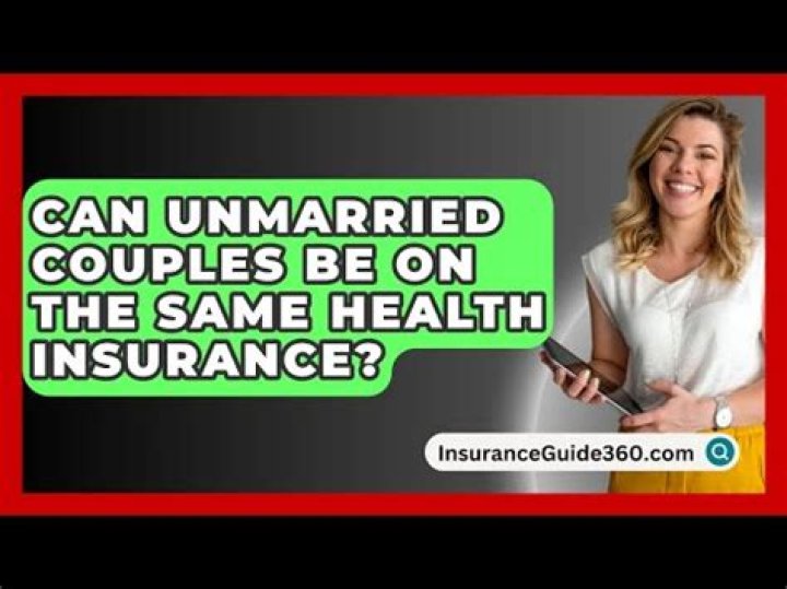 Can unmarried couples be on the same health insurance in Ohio?