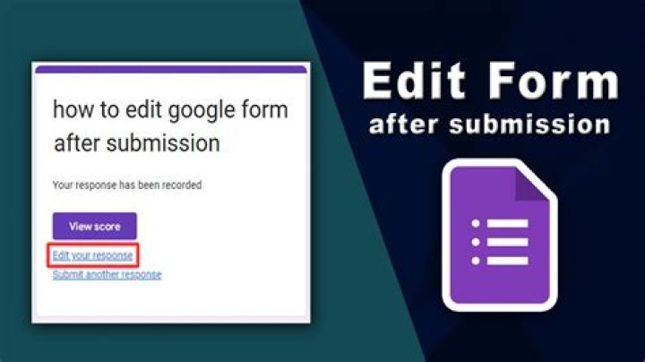 Can we edit application form after submission?