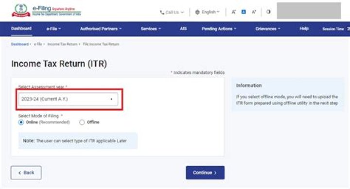 Can we file ITR for assessment year 2020-21?