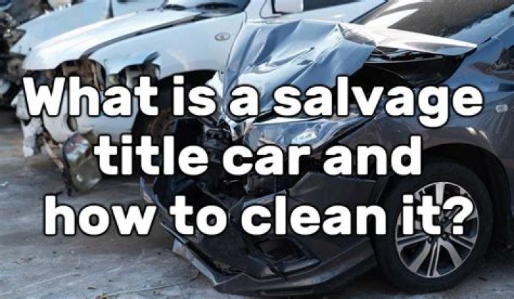 Can you find out why a car has a salvage title?