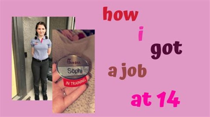 Can you get a job 14?