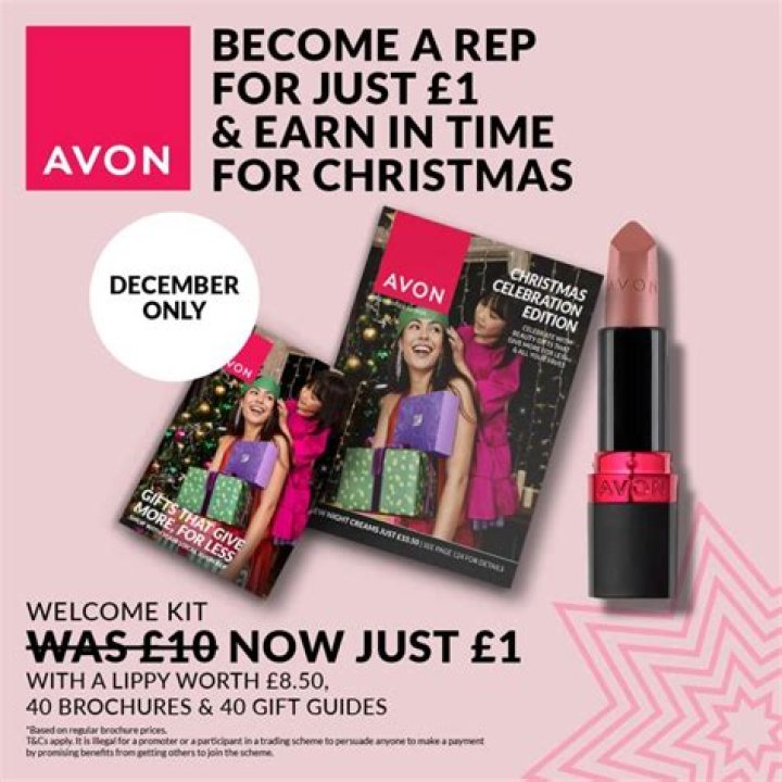 Can you get rich selling Avon?