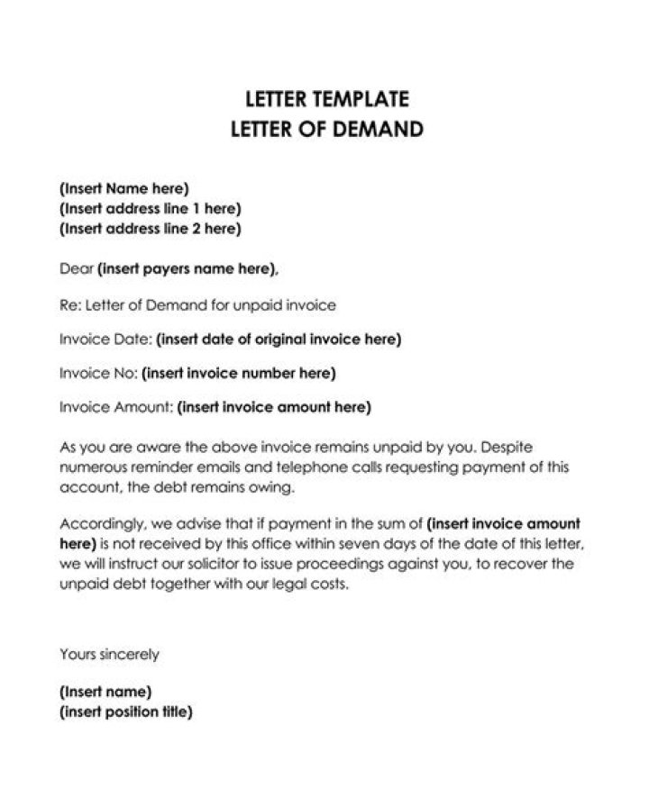 Can you ignore a demand letter?