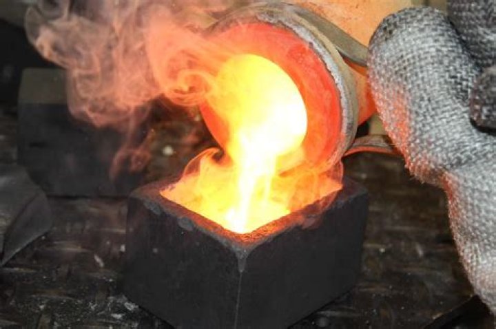 Can you melt gold in a fire?