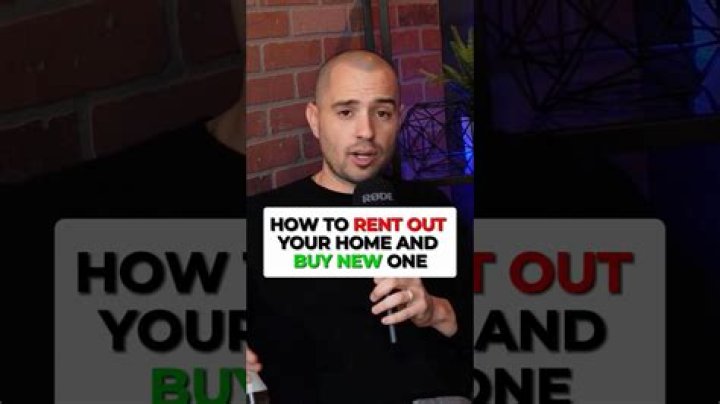 Can you rent out your home and buy a new one?