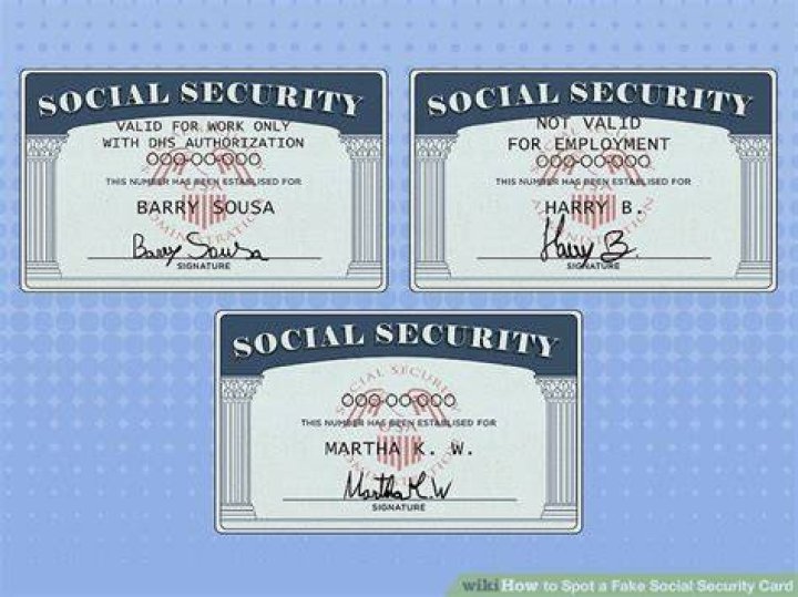 Can you work with a fake Social Security number?