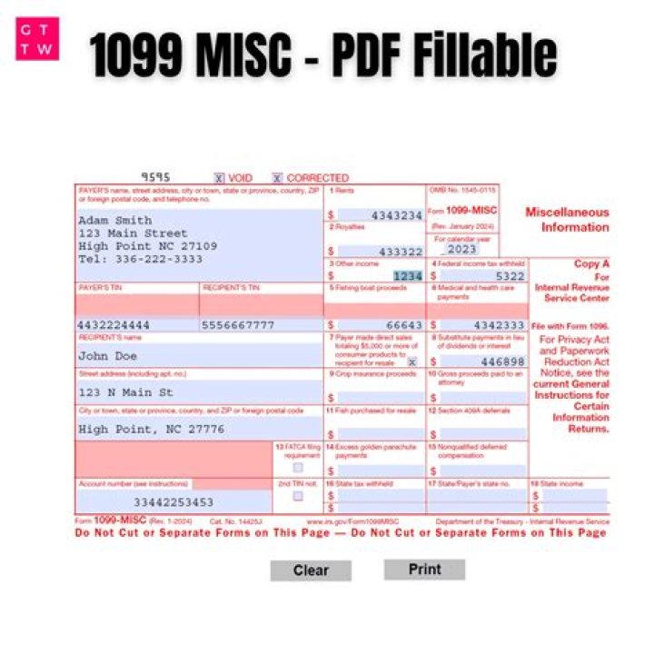 Do 1099-MISC need to be filed with the state?