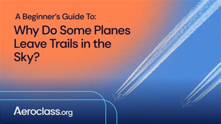 Do all planes leave contrails?