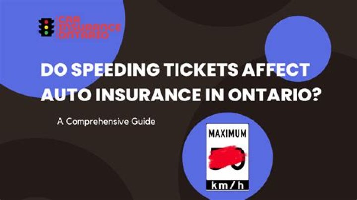 Do HOV tickets affect insurance?
