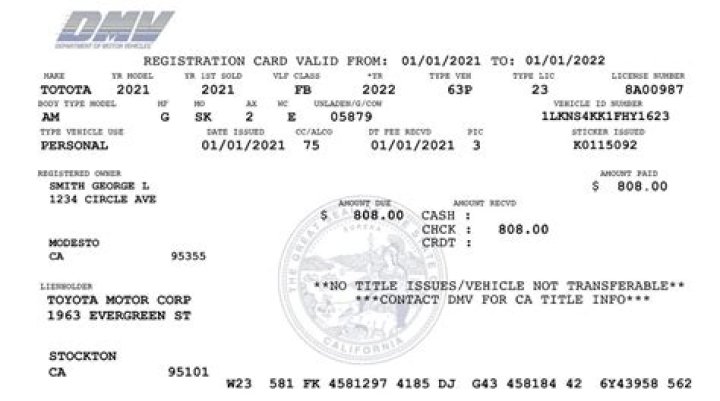 Do I have to change my car registration if I move to another state military?