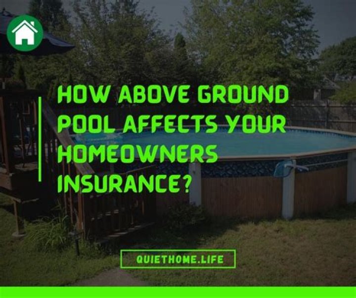Do I need to tell homeowners insurance about above ground pool?