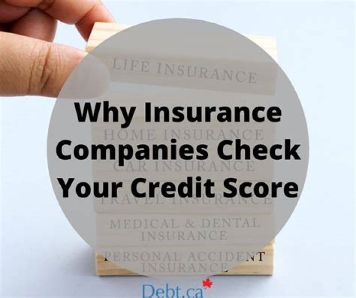 Do insurance companies check credit for quotes?