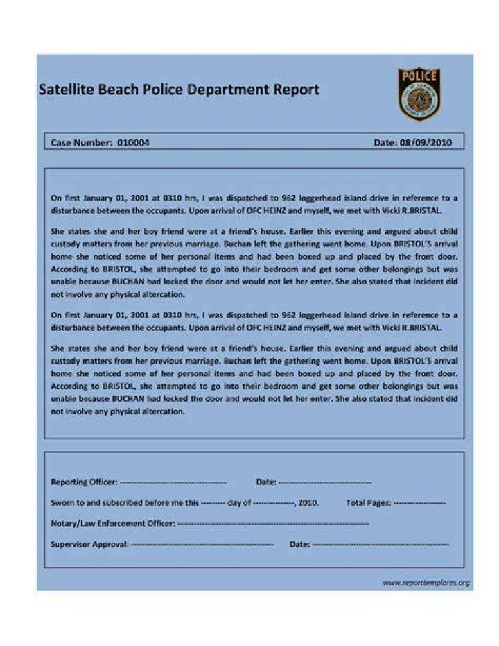 Do insurance companies look at police report?