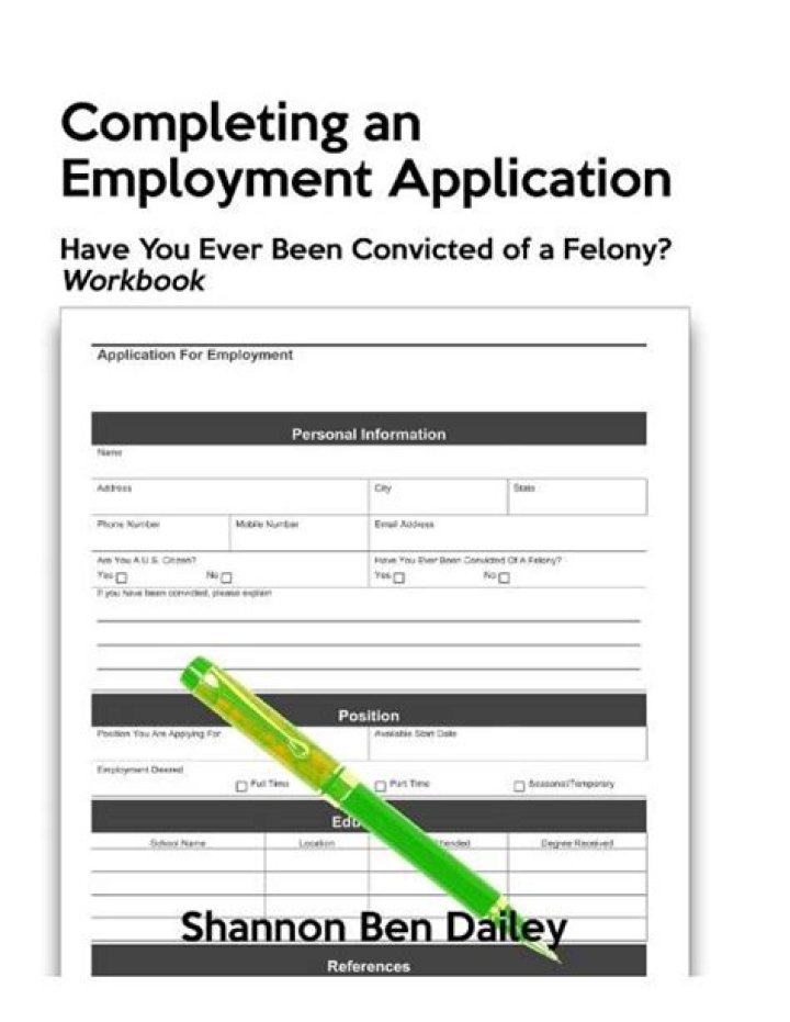 Do job applications ask if you have been convicted of a misdemeanor?